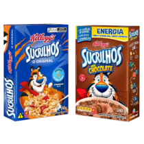 Cereal Sucrilhos ‎Kellogg’s Original ou Chocolate 240g