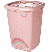 Cesto Baby Princess Plasútil Rosa 38L
