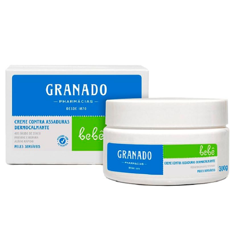 Creme de Assaduras Granado Bebê Pele Sensíveis 300g