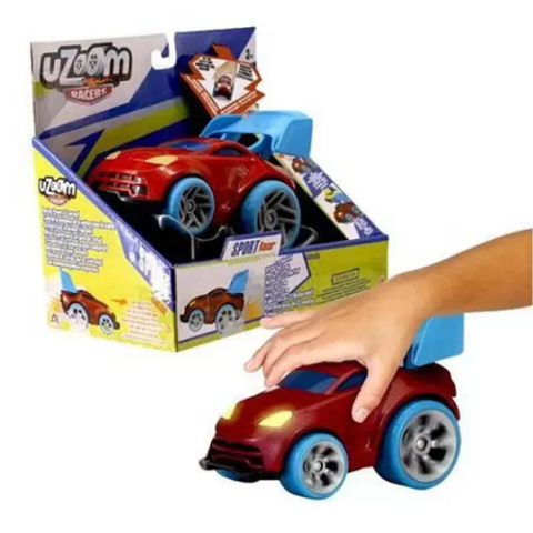 Carrinho Fricção Uzoom Racers Sports Racer com Luz e Som Multikids