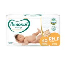 Personal Fralda Baby Premium P 40 Unidades