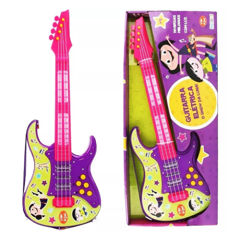 Guitarra Elétrica O Show da Luna Multikids