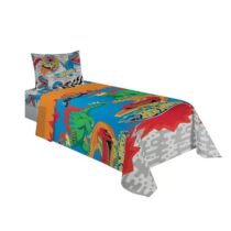 Jogo de Cama 2 Peças Microfibra Hot Wheels Lepper