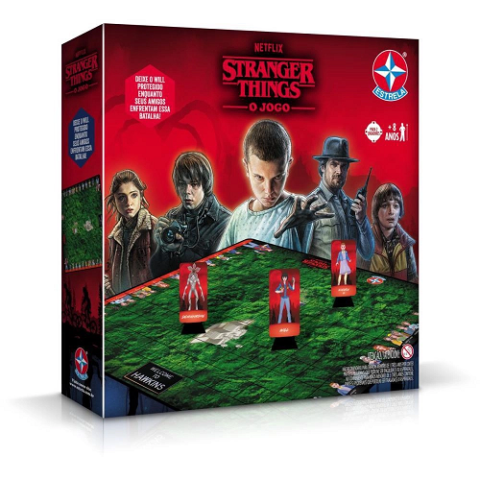 Jogo de Tabuleiro Stranger Things o Jogo