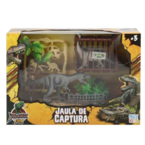 Jurassic Fun Jaula de Captura Multikids
