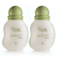 Kit 2 Unidades Mamãe e Bebê Água de Colônia 100ml