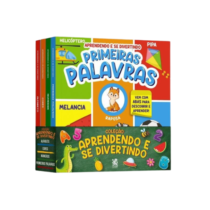 Kit 4 Livros Coleção Aprendendo e se Divertindo