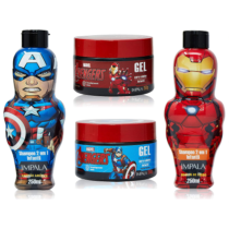Kit Avengers Shampoo 250ml + Gel 250g Impala