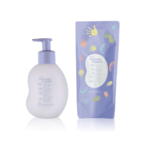 Kit Sabonete Líquido Relaxante da Cabeça aos Pés Mamãe e Bebê com Refil