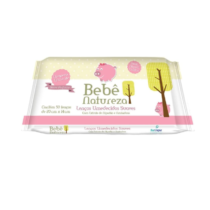 Lenços Umedecidos Bebe Natureza Suave 50 Unidades