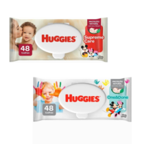 Lenços Umedecidos Huggies 48 Unidades