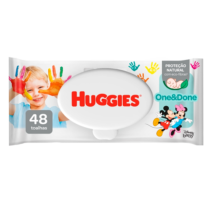 Lenços Umedecidos Huggies One & Done 48 Unidades