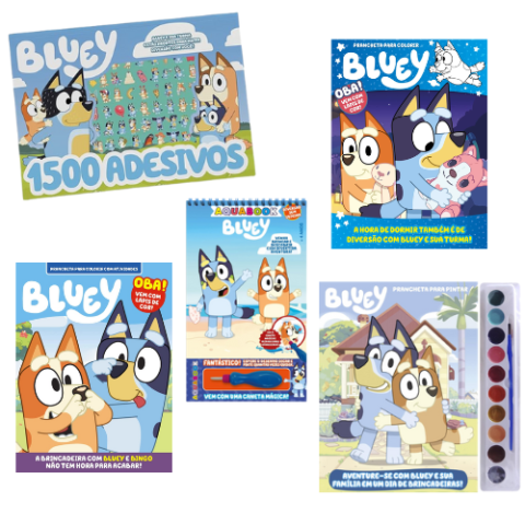 Livros Bluey e Bingo com até 40% OFF