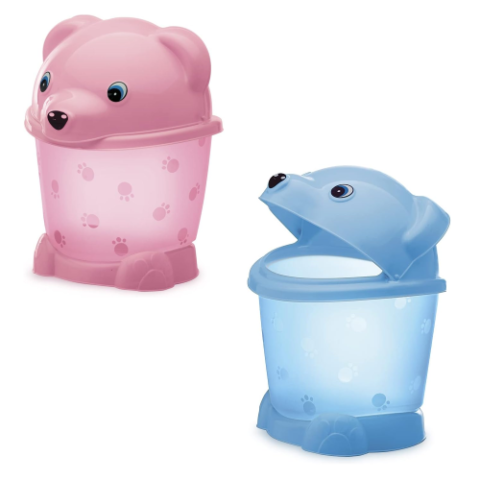Lixeira Infantil Urso Adoleta Bebê