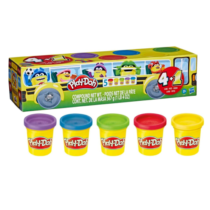 Massa de Modelar Play-Doh Pré-Escolar 5 Potes