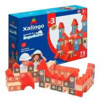 Brincando de Engenheiro 73 Peças Xalingo