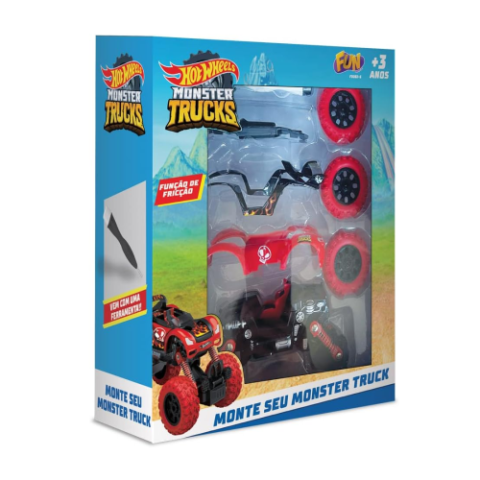 Monte seu Monster Truck Hot Wheels