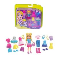 Boneca Polly Pocket Pronta para Festa com Acessórios Mattel