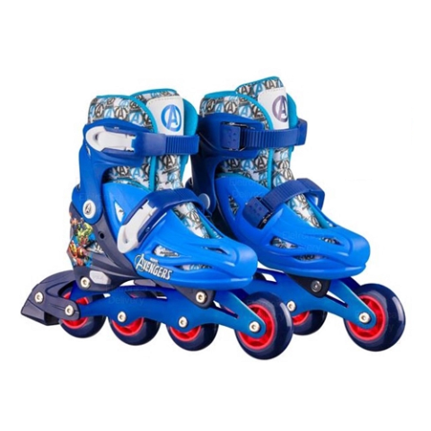 Patins Inline Ajustavel Vingadores Multikids Tam. 35-38