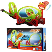 Pista Super Track com Loop com Carrinho
