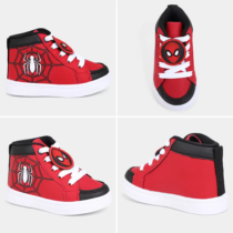 Tênis Cano Alto Bebê Marvel Spider Man