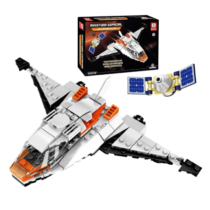 Blocos De Montar Nave Interestelar Aventura Espacial 143 Peças Polibrinq