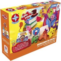 Super Massa com Livro Brincando na Escola Estrela