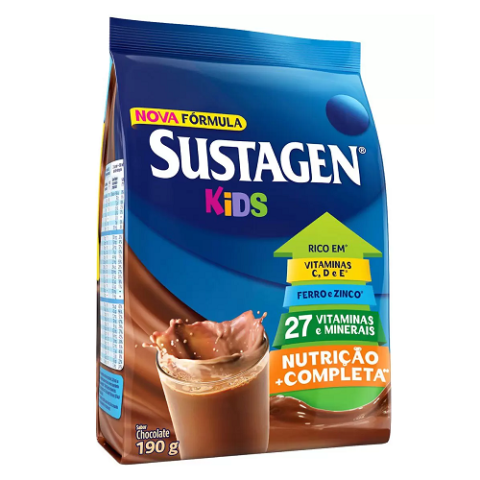 Sustagen Kids Chocolate Sachê 190g
