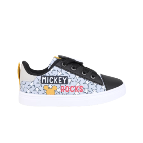 Tênis Bebê Disney Mickey com Patch Menino