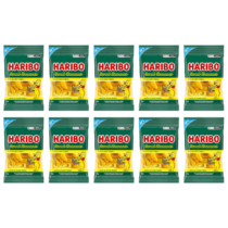 10 Pacotes Bala de Gelatina Sweet Bananas 50g
