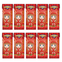10 Unidades Aventureiros Suco De Morango 200ml