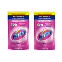 2 Unidades Vanish Multiuso Tira Manchas em Gel Refil Roupas Coloridas 500ml