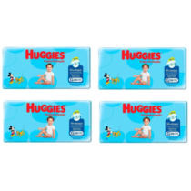 4 Pacotes Fralda Huggies Tripla Proteção G 36 Unidades