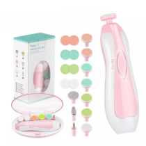 Aparador De Unha Elétrico Infantil 6 em 1 + com Luz LED