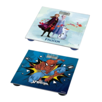 Balança Digital Vidro Temperado Frozen ou Homem Aranha Multilaser Saúde