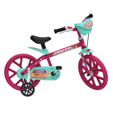 Bicicleta Aro 14 Sweet Game Bandeirante