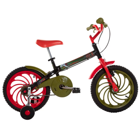 Bicicleta Infantil Aro 16 Caloi Power Rex