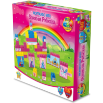 Blocos de Montar Montando Meu Sonho de Princesa 48 Peças