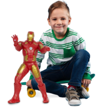 Boneco Homem de Ferro 10 Frases + Sons 50cm