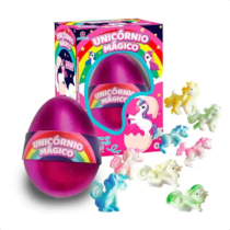Brinquedo Ovo Surpresa Unicórnio Mágico Polibrinq