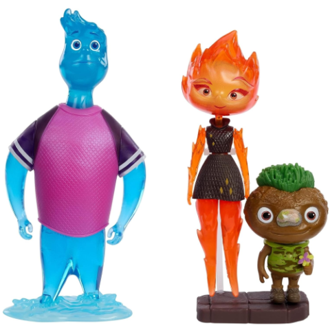 Kit Bonecos Elementos Pixar