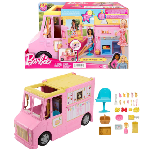 Barbie Profissões Caminhão de Limonada