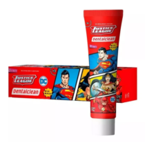 Creme Dental Liga Da Justiça Tutti Frutti com Flúor 50g