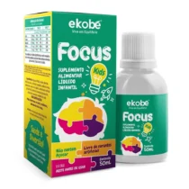 Focus Kids Suplemento Para Memória E Déficit De Atenção 50ml Ekobé
