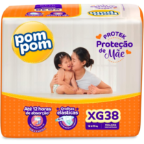 Fralda Pom Pom Protek Mega XG 38 Unidades