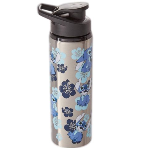 Garrafa Térmica Aço Inoxidável Silver Buffalo Lilo e Stitch 740ml