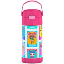 Garrafa THERMOS L.O.L Surprise Funtainer de Aço Inoxidável com Canudo 355ml