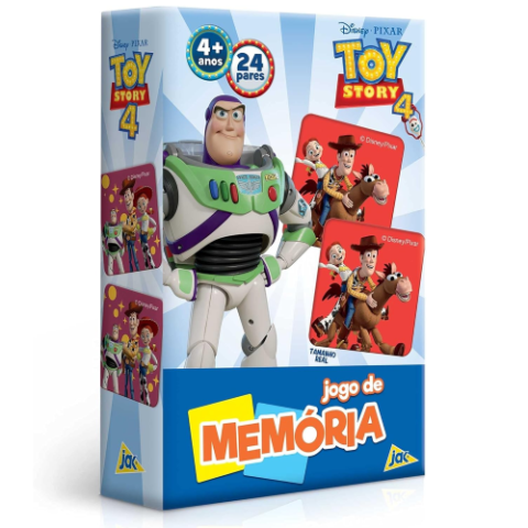 Jogo de Memória Toy Story 4 Toyster Brinquedos