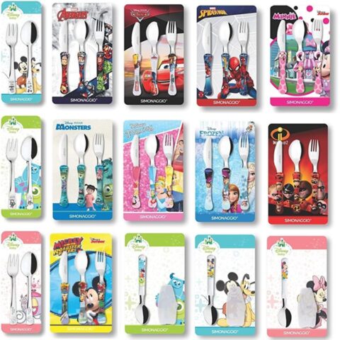 Jogo de Talheres Infantil Disney Simonaggio