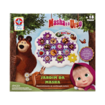 Jogo Pedagogico Engrenagem Masha e o Urso Estrela